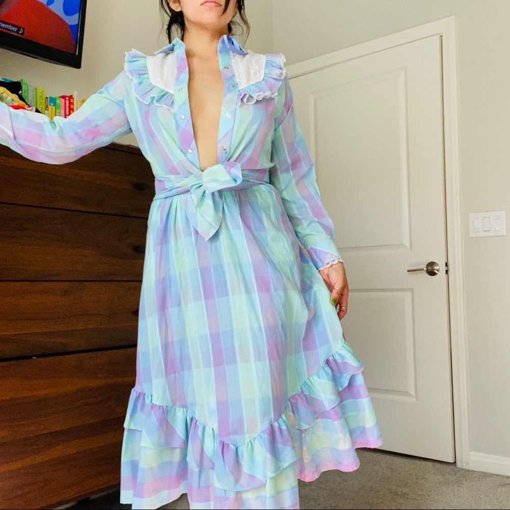 ❌SOLD❌ Vintage 70s/80s rare miss rodeo america set - xs/small